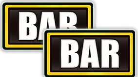 goldenes bar bar symbol
